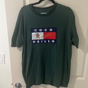 Action Bronson- coco drills tshirt large
